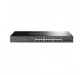 TP-LINK | JetStream 28-Port Gigabit Smart Switch | TL-SG2428P | Web Managed | Rackmountable | SFP ports quantity 4 | PoE+ ports quantity 24 | Power supply type Single