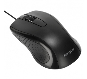 Targus Full-Size Optical Antimicrobial Wired Mouse | Targus Mouse | Full-Size Optical Antimicrobial | Wired | Black