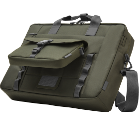 HP Modular 15.6 Top Load, 3-in-One (Pouch, Top Load, Sleeve), Water Resistant, Cable Pass-through, 22 Liter Capacity - Dark Olive Green