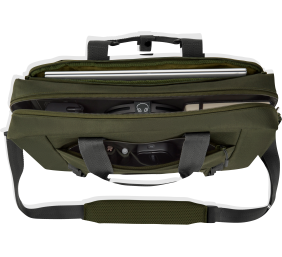 HP Modular 15.6 Top Load, 3-in-One (Pouch, Top Load, Sleeve), Water Resistant, Cable Pass-through, 22 Liter Capacity - Dark Olive Green