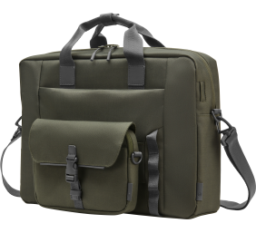 HP Modular 15.6 Top Load, 3-in-One (Pouch, Top Load, Sleeve), Water Resistant, Cable Pass-through, 22 Liter Capacity - Dark Olive Green