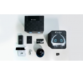 Enabot Family Robot IP Camera | EBO X | 8 MP | 1.8 | H265 | Micro SD, Max. 256GB