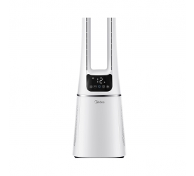 Midea | Bladeless Fan with Air purifier | MFP-120 | Stand fan | White | Diameter 15 cm | Number of speeds 10 | Oscillation | Yes | Timer