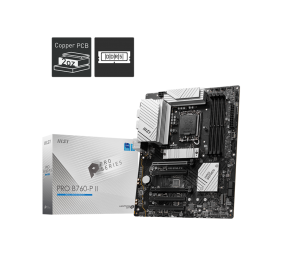 MSI | PRO B760-P II | Processor family Intel | Processor socket LGA1700 | DDR5 | Number of SATA connectors 4