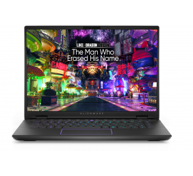 Dell Alienware m16 R2 | Dark Metallic Moon | 16 " | QHD+ | 2560 x 1600 pixels | Intel Ultra 7 | 155H | 32 GB | DDR5 | Solid-state drive capacity 2000 GB | NVIDIA GeForce RTX 4070 | GDDR6 | 8 GB | Windows 11 Pro | Bluetooth version 5.4 | Keyboard language 