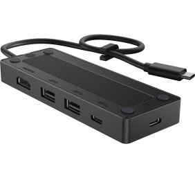 HP USB-C Travel Hub G3 90W - 2 x USB-C, 2 x USB 3.0, 1 x HDMI (up to 4K/60Hz), 1 year