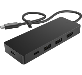 HP USB-C Travel Hub G3 90W - 2 x USB-C, 2 x USB 3.0, 1 x HDMI (up to 4K/60Hz), 1 year