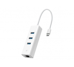 TP-LINK | UE330C | USB 3.0 Type-C to Gigabit Ethernet Network Adapter with 3-Port USB 3.0 Type-A Hub