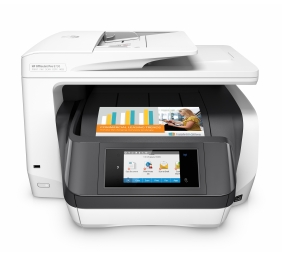 HP OfficeJet Pro 8730 AIO HP+ All-in-One Printer - BOX DAMAGE - A4 Color Ink, Print/Copy/Dual-Side Scan/Fax, Automatic Document Feeder, Auto-Duplex, LAN, WiFi, 24ppm, 2000 pages per month