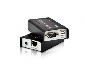 Aten USB VGA Cat 5 Mini KVM Extender (1280 x 1024@100m) | Aten | Extender | USB VGA Cat 5 Mini KVM Extender