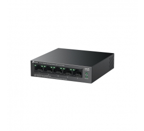 TP-LINK | 5-Port Gigabit Desktop Switch with  4-Port PoE+ | LS105GP | Unmanaged | Desktop