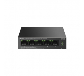 TP-LINK | 5-Port 10/100Mbps Switch with 4-Port PoE | LS105LP | Unmanaged | Desktop