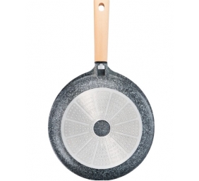 Stone and Wood Frypan | E2190604 | Frying | Diameter 28 cm | Suitable for induction hob | Fixed handle