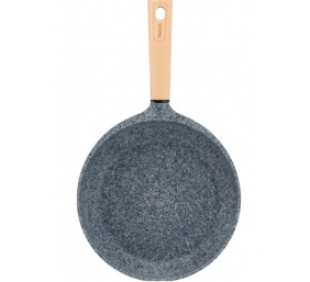 Stone and Wood Frypan | E2190604 | Frying | Diameter 28 cm | Suitable for induction hob | Fixed handle