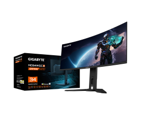 Gigabyte MO34WQC2 EK1 | 34 " | OLED | WQHD | 240 Hz | 0.03 ms | 3440 x 1440 pixels | 250 cd/m² | HDMI ports quantity 2