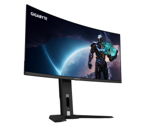 Gigabyte MO34WQC2 EK1 | 34 " | OLED | WQHD | 240 Hz | 0.03 ms | 3440 x 1440 pixels | 250 cd/m² | HDMI ports quantity 2