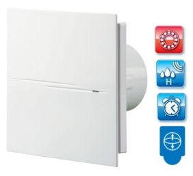 VENTS Silent bathroom fan, 100TH humidity sensor | Vents