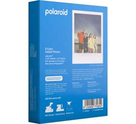 Polaroid Instant Colour Film for Polaroid 600 Camera, 8 Exposures