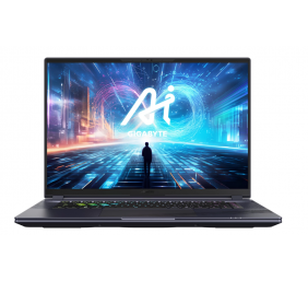 Gigabyte AORUS 9SG-43EEC54SH | Dark gray | 16 " | QHD | 2560 x 1600 pixels | Intel Core i7 | i7-13650HX | 16 GB | SODIMM DDR5 | Solid-state drive capacity 1000 GB | NVIDIA GeForce RTX 4070 | GDDR6 | 8 GB | Windows 11 Home | Keyboard language English | Key