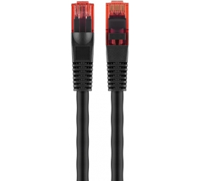 Goobay Outdoor Patch Cable | CAT 6/6A U/UTP | AWG 24/1 | Cable length: 15 m | Black