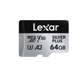 Lexar | SILVER PLUS | 64 GB | microSDXC | Flash memory class 10