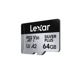 Lexar | SILVER PLUS | 64 GB | microSDXC | Flash memory class 10