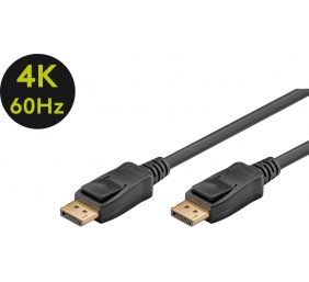 Goobay 49958 DisplayPort Cable, 4K@60 Hz | DisplayPort | 1 m