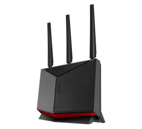 Asus Wireless Wifi 7 Dual Band Gigabit Router | RT-BE86U | 802.11be | 6800 Mbit/s | Ethernet LAN (RJ-45) ports 5 | Mesh Support Yes | MU-MiMO No | 4G/5G | Antenna type External/Internal | 2