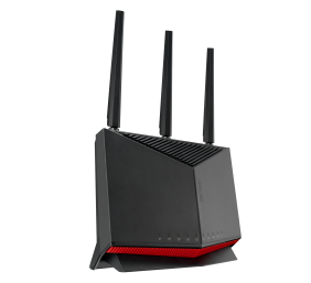 Asus Wireless Wifi 7 Dual Band Gigabit Router | RT-BE86U | 802.11be | 6800 Mbit/s | Ethernet LAN (RJ-45) ports 5 | Mesh Support Yes | MU-MiMO No | 4G/5G | Antenna type External/Internal | 2