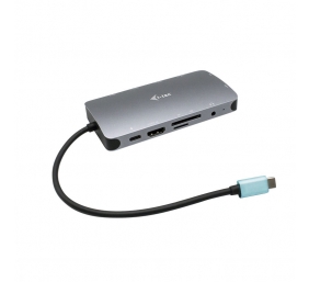 I-TEC USB-C Metal Nano Dock HDMI/VGA+PD