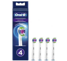 Replaceable toothbrush heads, 4 pcs | Refill CleanMaximiser 3D