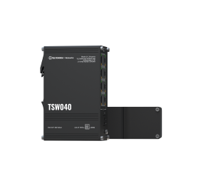 Teltonika Industrial Switch | TSW040 | Unmanaged | 10/100 Mbps (RJ-45) ports quantity 8 | PoE+ ports quantity 8 | Power supply type 2-pin industrial DC power socket