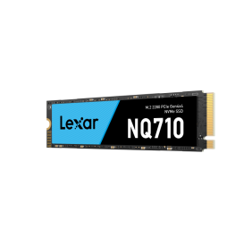 Lexar NVMe SSD | NQ710 | 1000 GB | SSD form factor M.2 2280 | Solid-state drive interface PCIe Gen4x4 | Read speed 5000 MB/s | Write speed 3300 MB/s