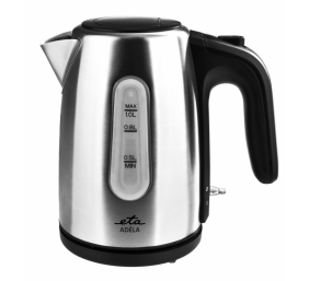 ETA Kettle | ETA160490000 ADÉLA | Electric | 1600 W | 1 L | Stainless Steel | 360° rotational base | Stainless Steel