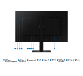 Samsung LS27D800UAUXEN | 27 " | IPS | UHD | 16:9 | 60 Hz | 5 ms | 3840 x 2160 pixels | 350 cd/m² | HDMI ports quantity 1 | Black