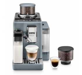 Delonghi Coffee Maker | EXAM440.55.G Rivelia | Pump pressure 19 bar | Built-in milk frother | Automatic | 1450 W | Pebble Grey