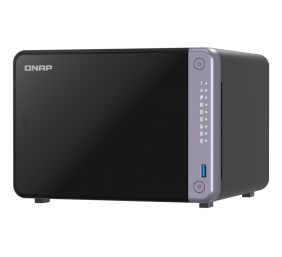 QNAP Cost-effective 6-bay 10GbE NAS | TS-632X-4G | Alpine | AL524 | Processor frequency 2 GHz | 4 GB | DDR4 SODIMM | 120W adapter (12VDC), 100-240VAC