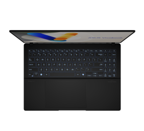 Asus Vivobook S 16 OLED M5606UA-MX080X | Black | 16 " | OLED | 3.2K | 3200 x 2000 pixels | AMD Ryzen 7 | 8845HS | 16 GB | LPDDR5X | Solid-state drive capacity 1000 GB | AMD Radeon Graphics | Windows 11 Pro | 802.11ax | Bluetooth version 5.3 | Keyboard lan