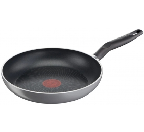 TEFAL Super Start Pan | C2730653 | Frying | Diameter 28 cm | Suitable for induction hob | Fixed handle | Black