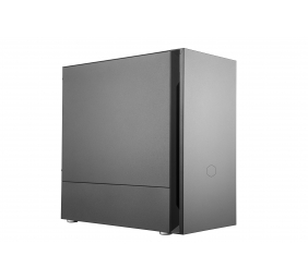 Cooler Master | Silencio S400 with Steel side panel | Black | Mini ITX, Micro ATX | Power supply included No