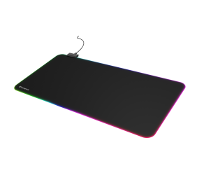 Genesis Mouse Pad | Boron 500 XXL RGB | Mouse pad | 400 x 800 x 4 mm | Black