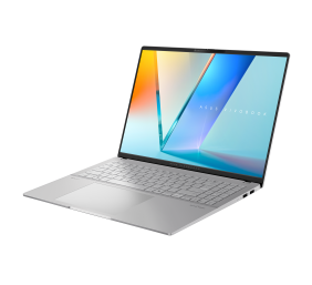 Asus Vivobook S 16 OLED M5606UA-KM005W | Cool Silver | 16 " | OLED | 3.2K | 3200 x 2000 pixels | AMD Ryzen 7 | 8845HS | 16 GB | LPDDR5X | SSD 1000 GB | AMD Radeon Graphics | Windows 11 Home | 802.11ax | Bluetooth version 5.3 | Keyboard language English | 