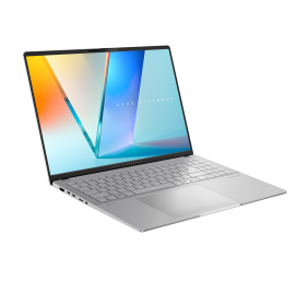 Asus Vivobook S 16 OLED M5606UA-KM005W | Cool Silver | 16 " | OLED | 3.2K | 3200 x 2000 pixels | AMD Ryzen 7 | 8845HS | 16 GB | LPDDR5X | Solid-state drive capacity 1000 GB | AMD Radeon Graphics | Windows 11 Home | 802.11ax | Bluetooth version 5.3 | Keybo