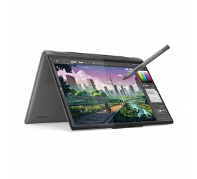 Lenovo Yoga 7 2-in-1 14AHP9 | Storm Grey | 14 " | OLED | Touchscreen | WUXGA | 1920 x 1200 pixels | Glossy | AMD Ryzen 5 | 8640HS | 16 GB | Soldered LPDDR5x | Solid-state drive capacity 1000 GB | AMD Radeon 760M Graphics | Windows 11 Home | 802.11ax | Blu