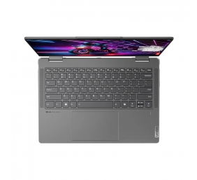 Lenovo Yoga 7 2-in-1 14AHP9 | Storm Grey | 14 " | OLED | Touchscreen | WUXGA | 1920 x 1200 pixels | Glossy | AMD Ryzen 5 | 8640HS | 16 GB | Soldered LPDDR5x | Solid-state drive capacity 1000 GB | AMD Radeon 760M Graphics | Windows 11 Home | 802.11ax | Blu