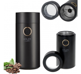 Adler | Coffee Mill | AD 4446bg | 150 W | Coffee beans capacity 75 g | Black