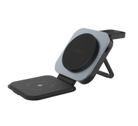 Fixed | MagFlex Alu Foldable magnetic wireless charging stand 3in1 | FIXMFLE-AL-GR