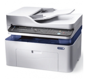 WorkCentre 3025NI, A4, Copy/Print/Scan/Fax, ADF, 20ppm, 15K monthly, 128Mb, 8.5 sec, 150 sheets, USB 2.0, WiFi, Ethernet