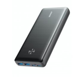 Anker PowerCore III Power Bank | A1291H11 | 25600 mAh | 2x USB-C (87W), 2x USB-A (18W) | Black