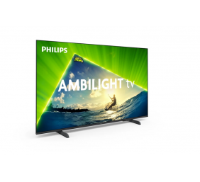 Philips QLED 4K Ambilight TV | 55PUS8209/12 | 55 | Smart TV | TITAN OS | UHD | Black